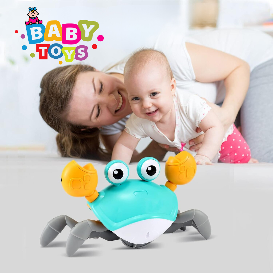 CANGREJO DE JUGUETE PARA BEBE BABY TOYS® | INCENTIVADOR DE GATEO