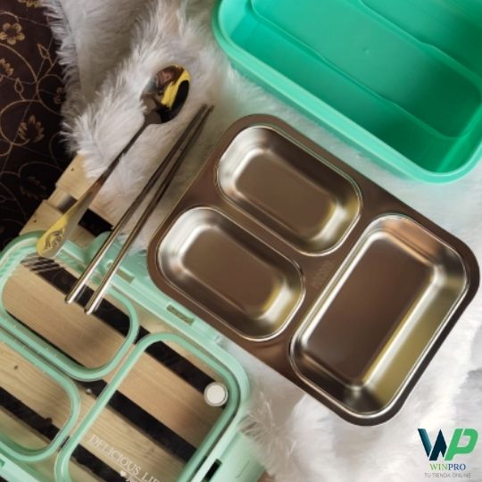 COMBO LONCHERA HERMETICA Tupperware - (REGALO-SET DE CORTADORES FRUTA)