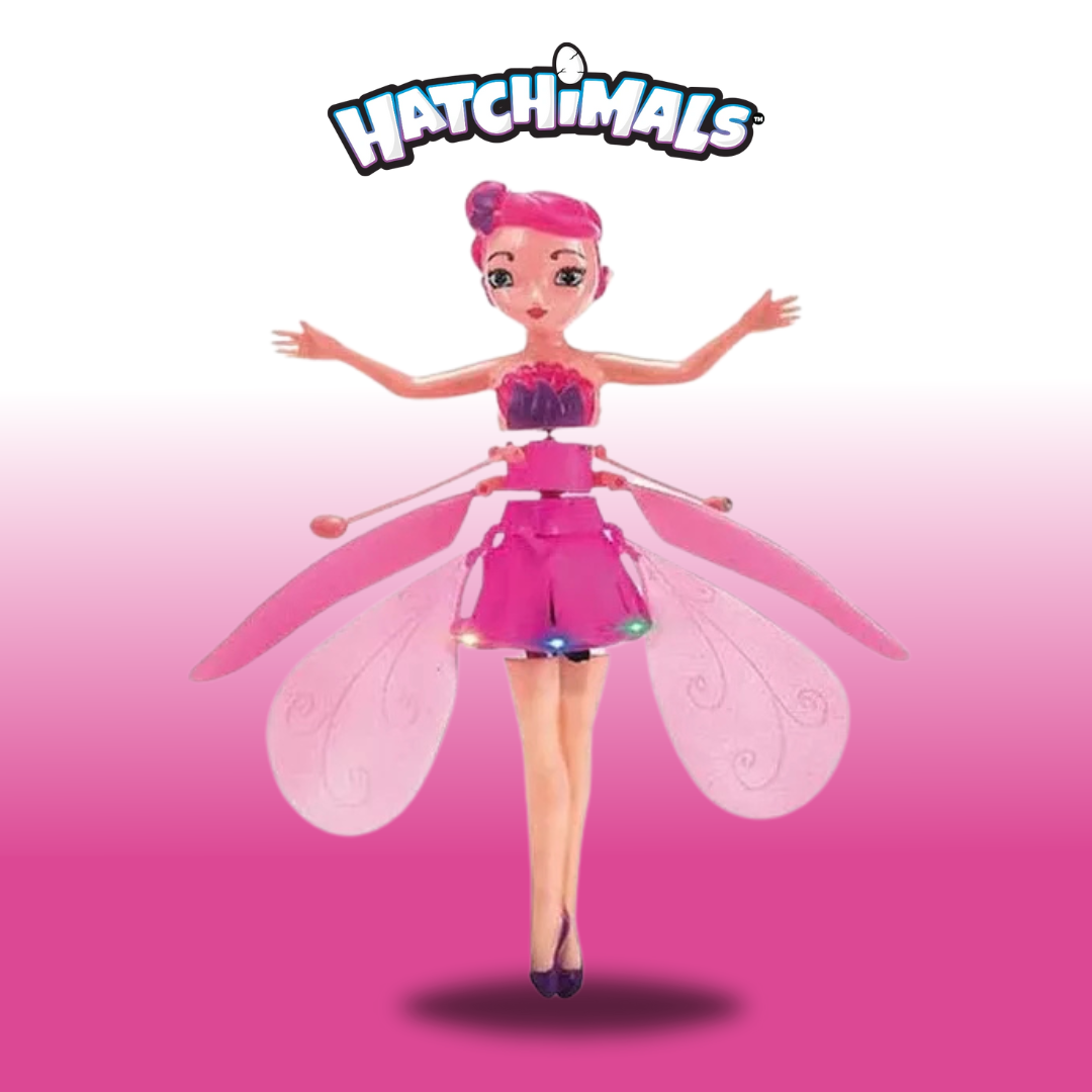 MUÑECA HADA VOLADORA HATCHIMALS® RECARGABLE