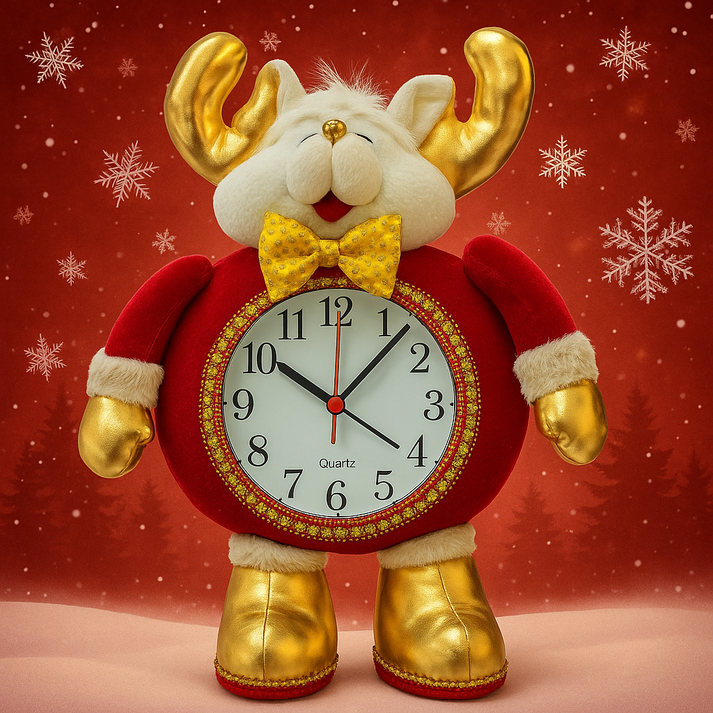 RELOJ NAVIDEÑO PREMIUM | HECHO A MANO