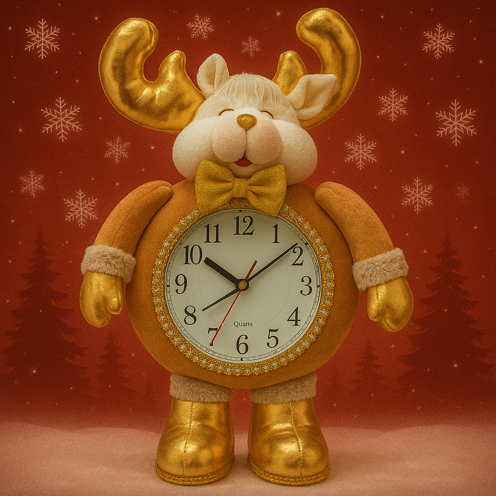 RELOJ NAVIDEÑO PREMIUM | HECHO A MANO