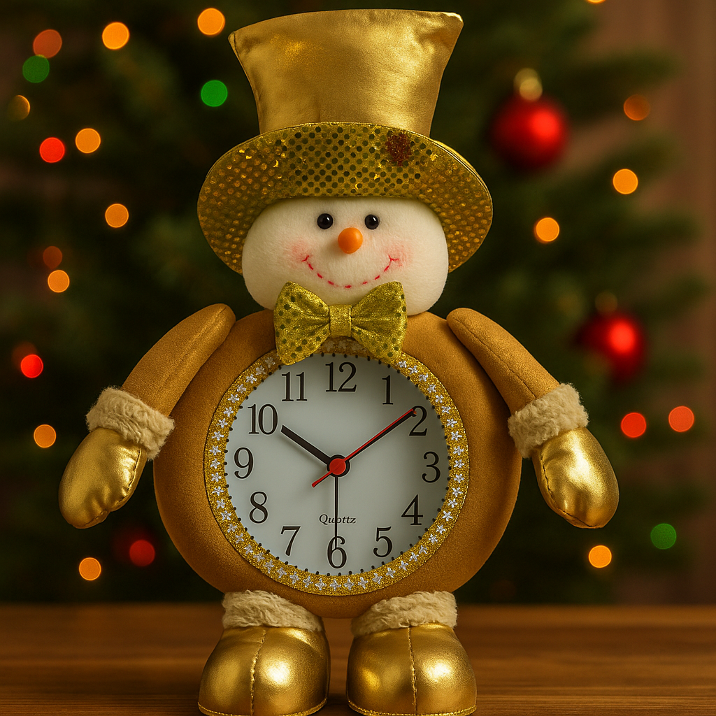 RELOJ NAVIDEÑO PREMIUM | HECHO A MANO