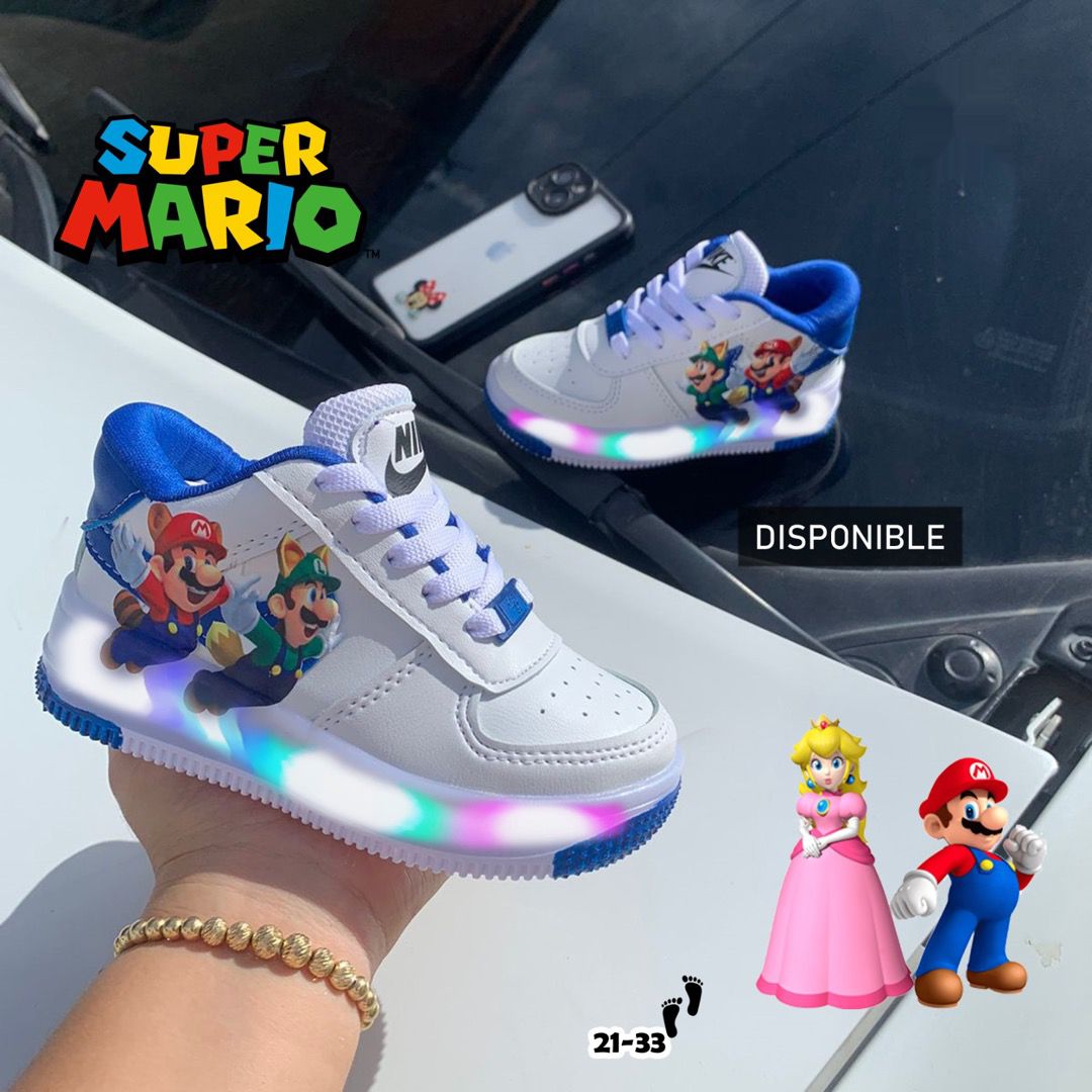 NIKE FOR ONE - LUCES ( SUPER MARIO)🎁
