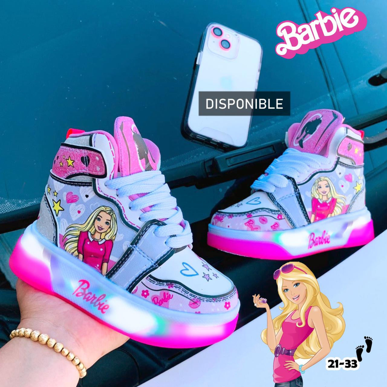 BOTA KIDS ANIMADA - LUCES ( ENVIO GRATIS)