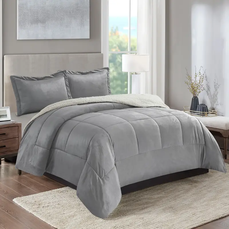 EDREDON OVEJERO - PIEL DE CONEJO CAMA DOBLE🛏️ - PREMIUM ✅