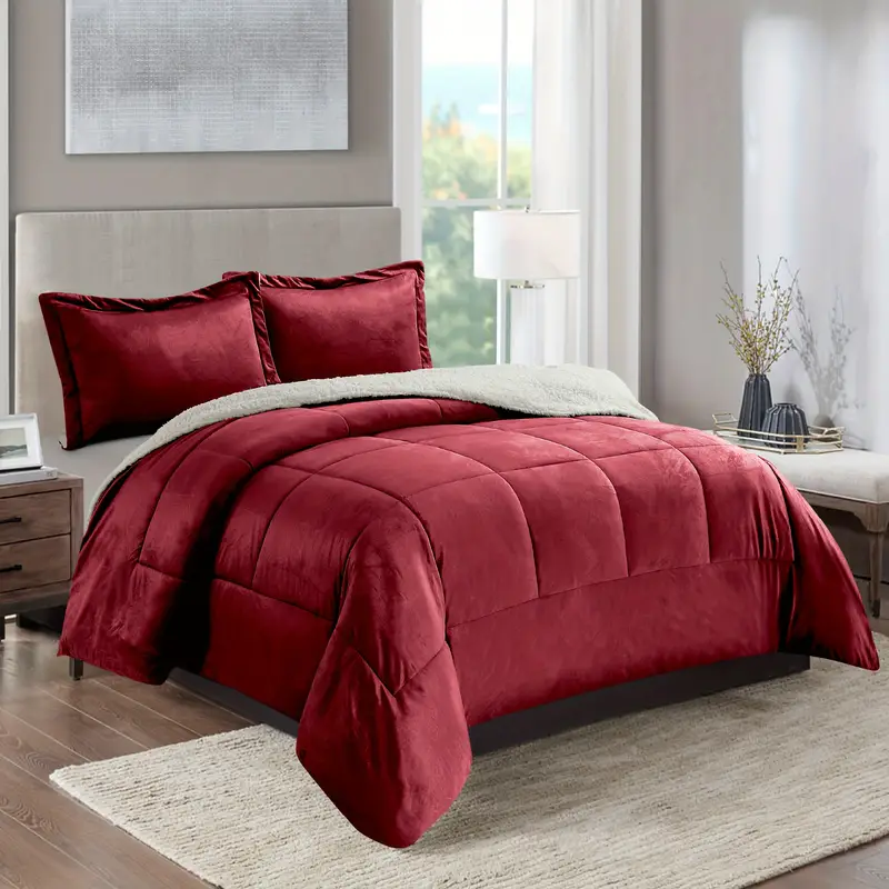 EDREDON OVEJERO - PIEL DE CONEJO CAMA DOBLE🛏️ - PREMIUM ✅