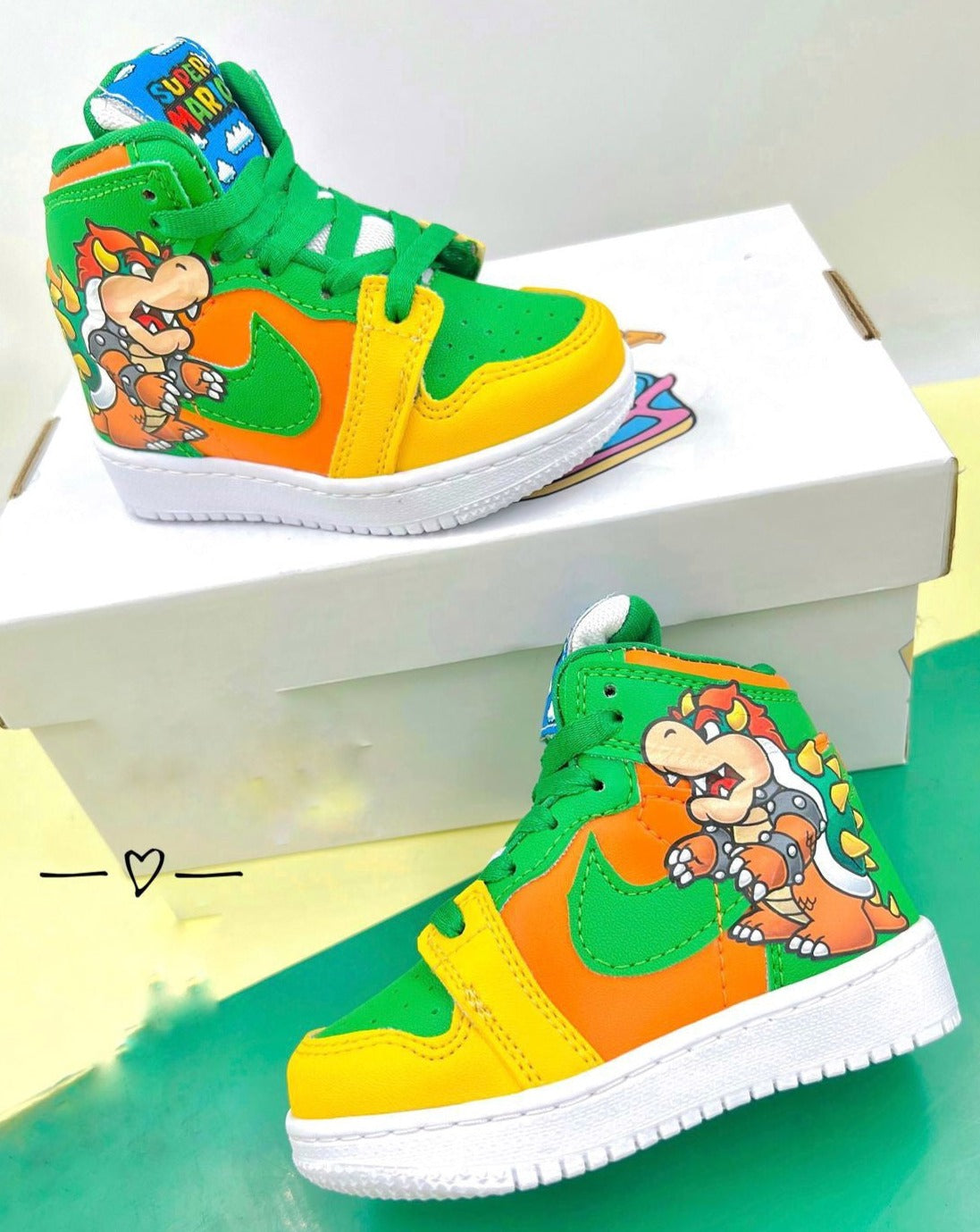 BOTA NIKE JORDAN - SUPER MARIO 🎁