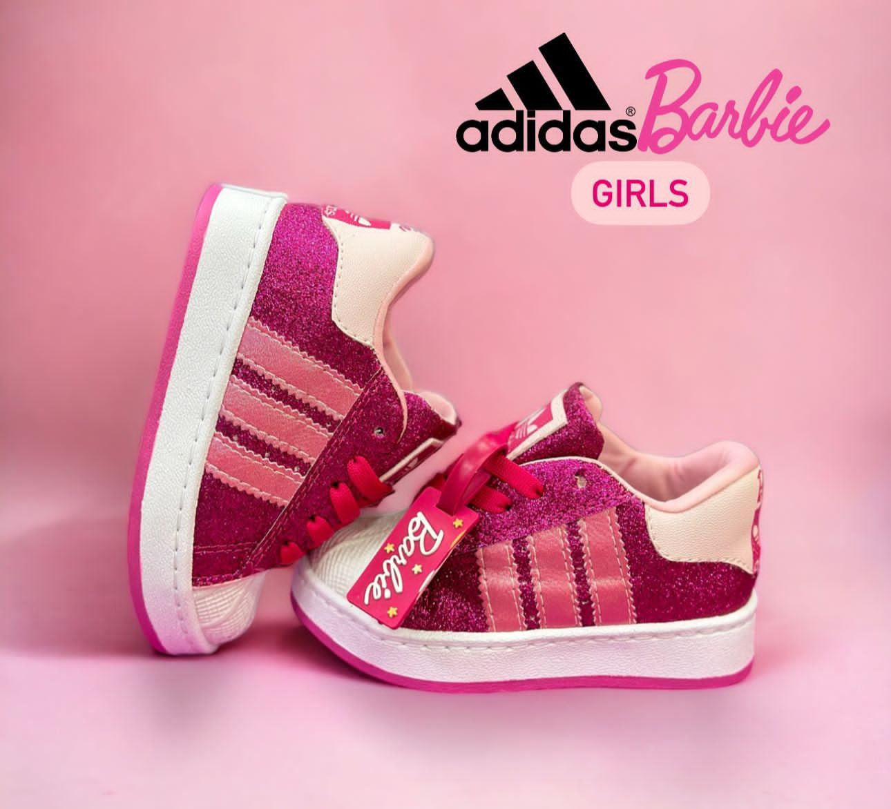 ADIDAS SUPER STARS - EDITION BARBIE ✨