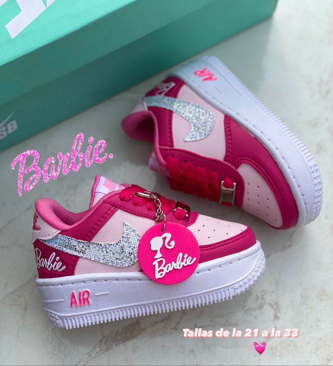 NIKE FOR ONE - EDITION BARBIE KIDS 🌈