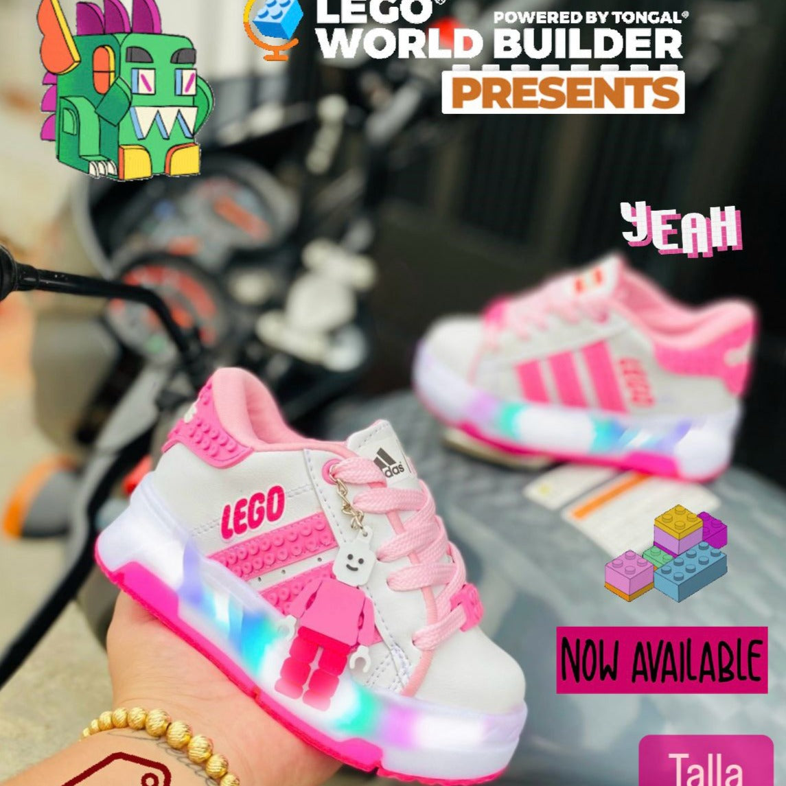 ADIDAS LEGO LUCES 🕹️💥