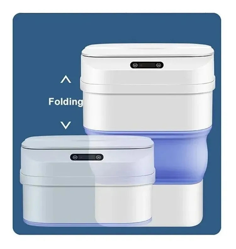 Caneca Papelera Cubo Con Sensor De Apertura