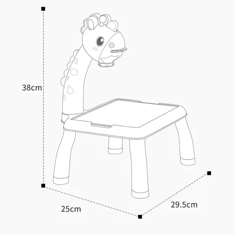 Proyector Mesa Escritorio Tablero Dibujo