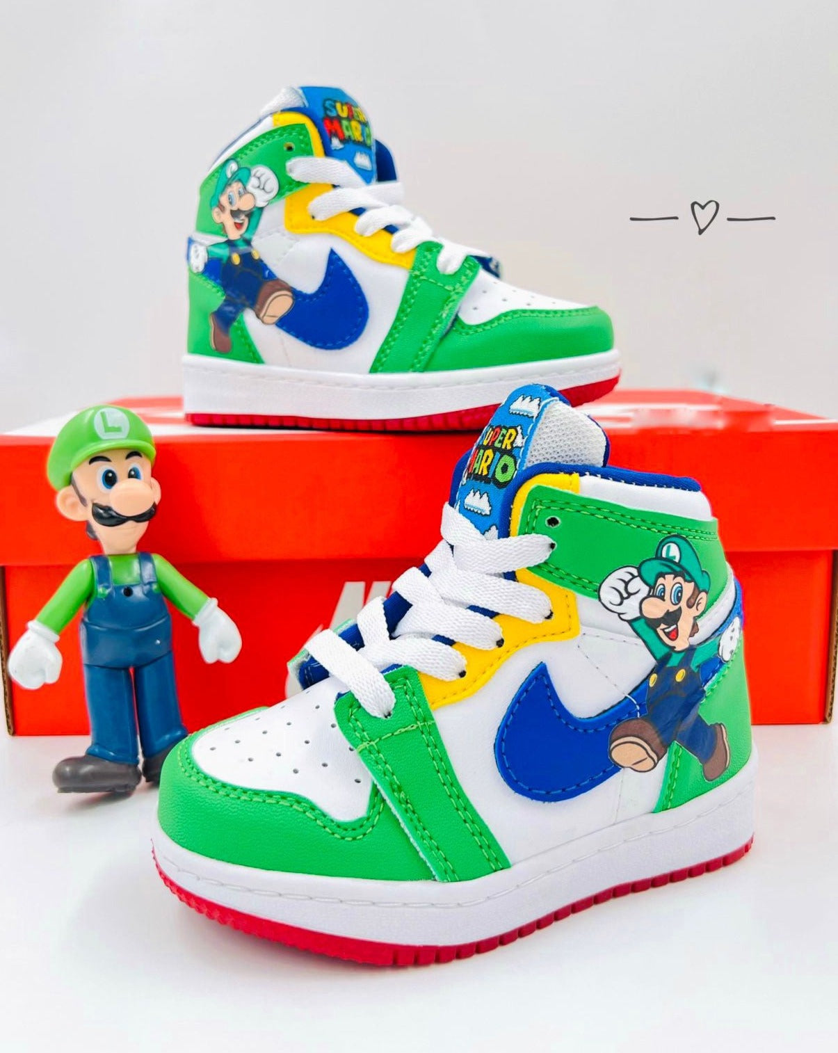 BOTA NIKE JORDAN - SUPER MARIO 🎁