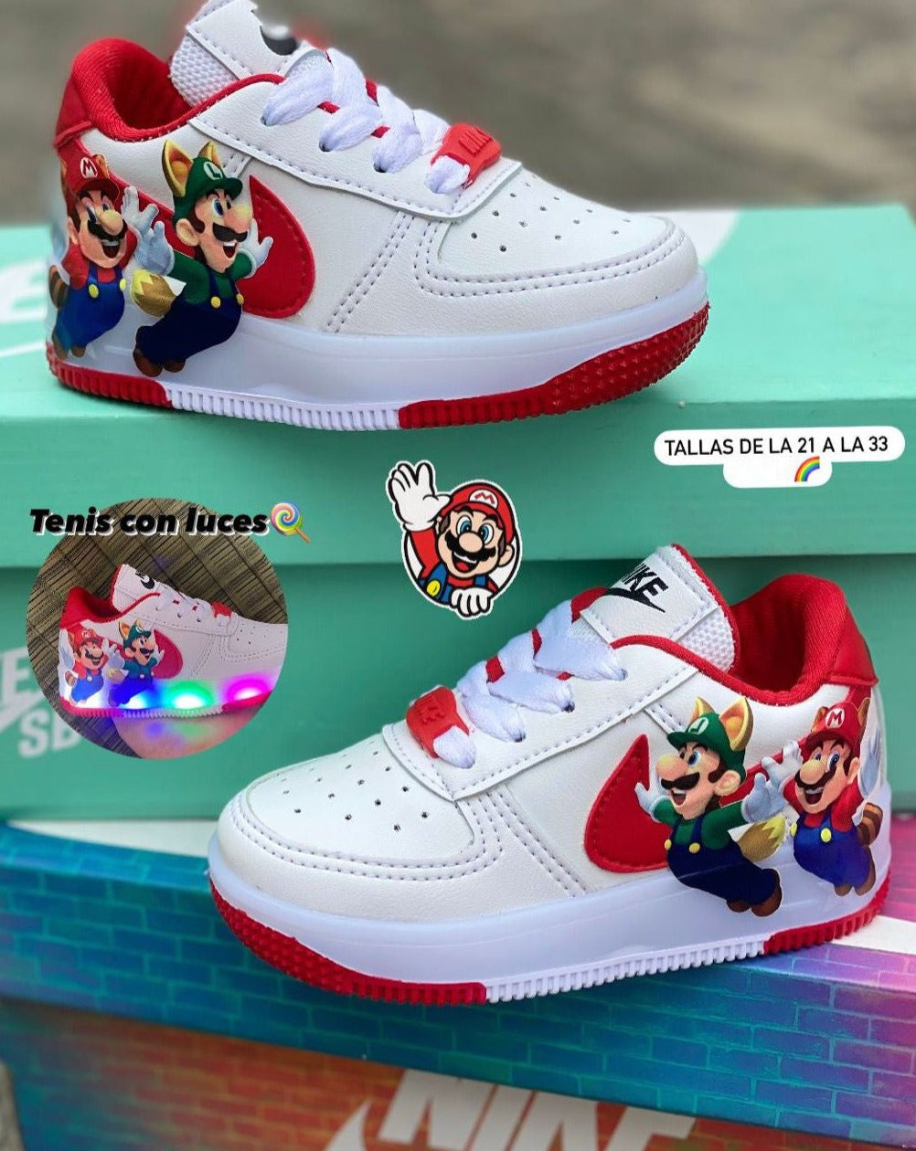 NIKE FOR ONE - LUCES ( SUPER MARIO)🎁