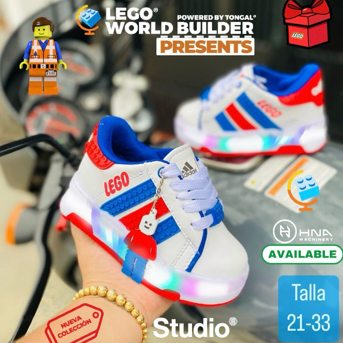ADIDAS LEGO LUCES 🕹️💥