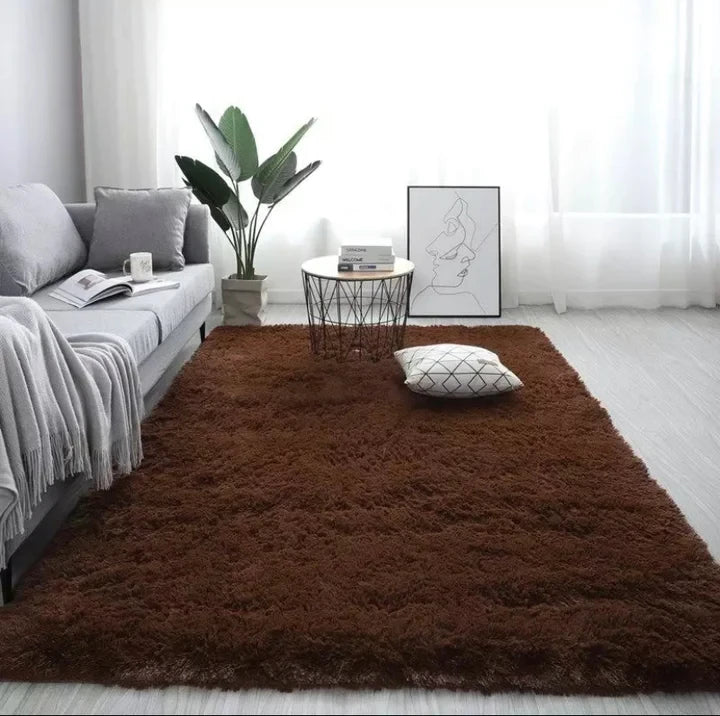 Tapete alfombra de peluche