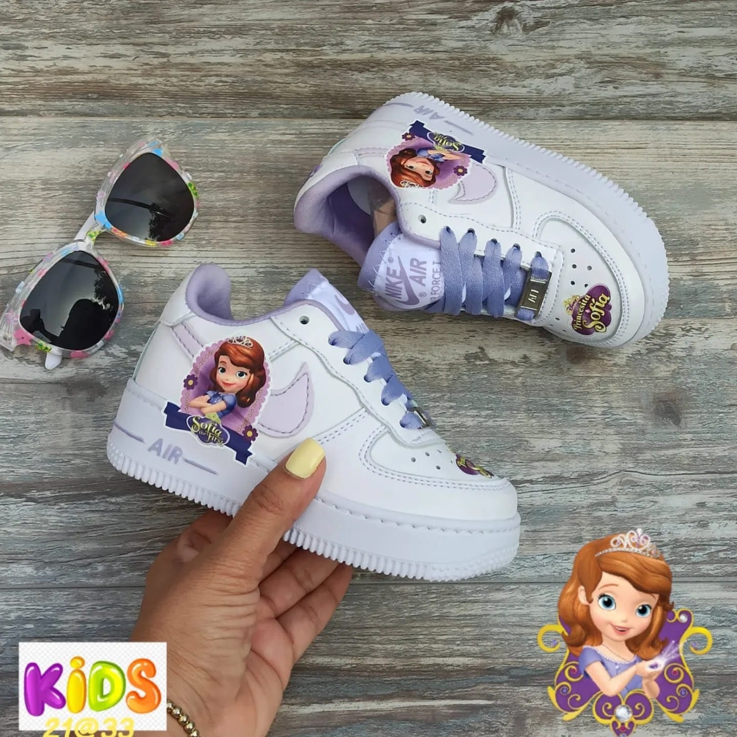 TENIS NIKE FOR ONE - CARICATURAS 🎁