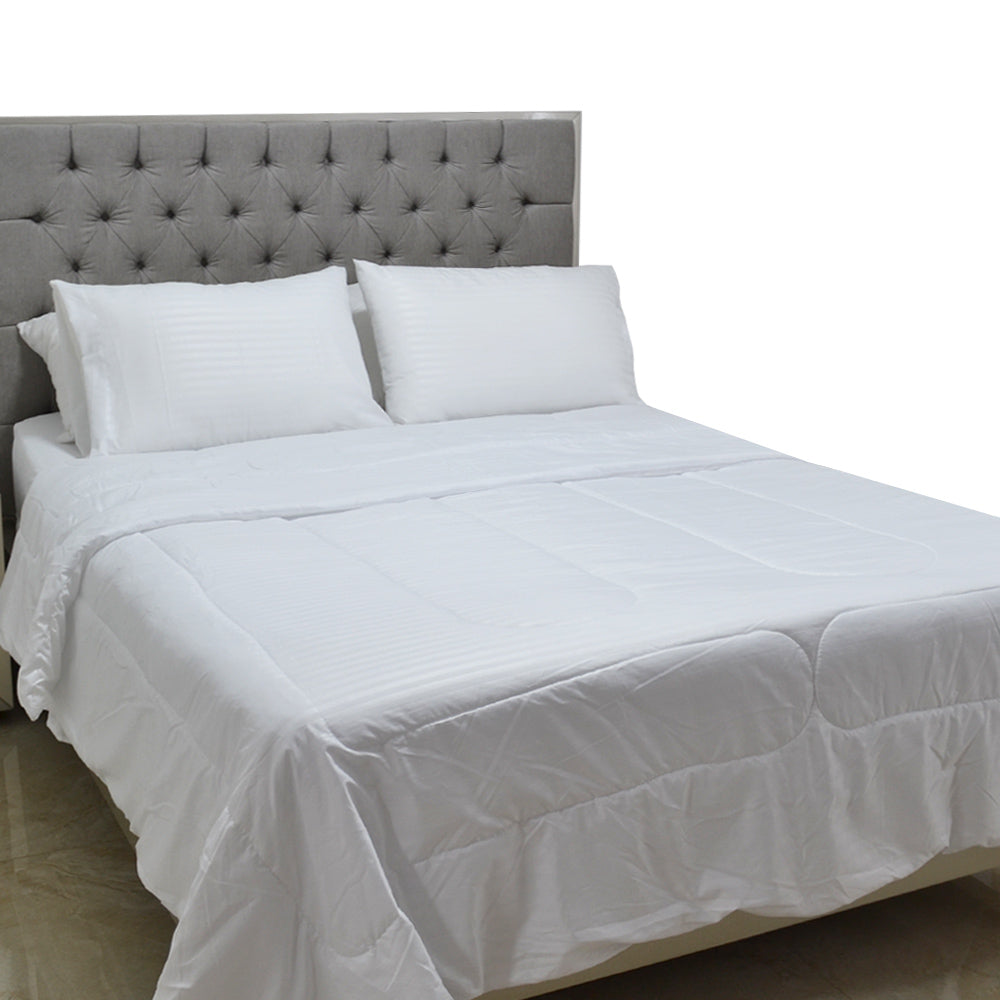 Edredón Doble Faz Blanco 200x200cm