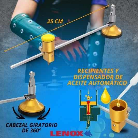 CORTADOR CIRCULAR DE VIDRIO Y CERÁMICA | LENOX®-ENVIO GRATIS