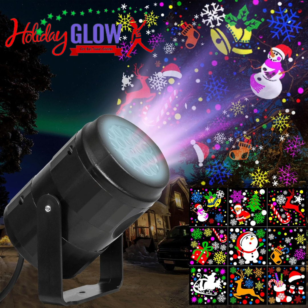 PROYECTOR LED FIGURAS NAVIDEÑAS HOLIDAY GLOW®