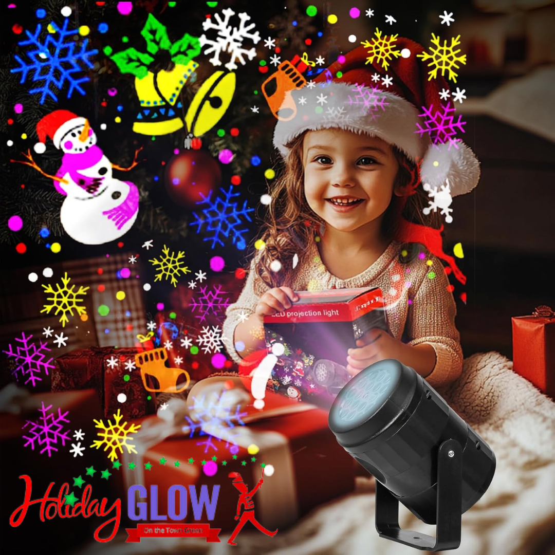 PROYECTOR LED FIGURAS NAVIDEÑAS HOLIDAY GLOW®