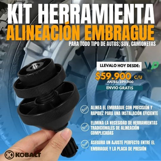 KIT DE ALINEACIÓN EMBRAGUE-KOBALT®-AUTOMOVIL