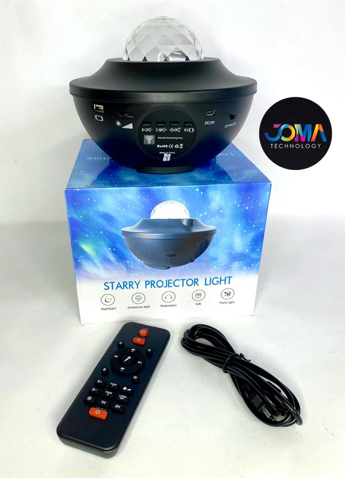 Proyector De Luz Led Galaxia Parlante