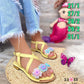 hermosas sandalias para niña