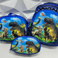 KIT ESCOLAR GRANDE - 3 PIEZAS (MORRAL - CARTUCHERA Y LONCHERA)