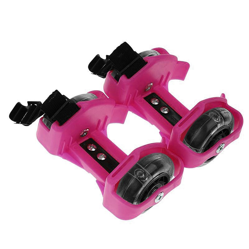 Patines Luminosos Ajustables Para Zapato