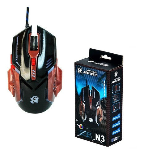 MOUSE GAMER OPTICAL Model No. N3