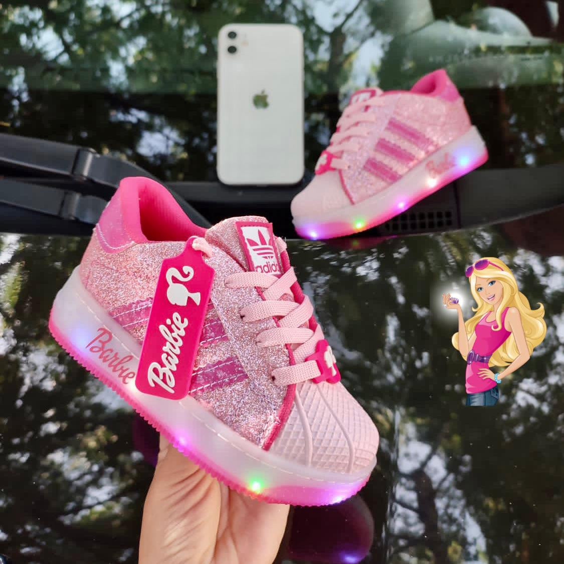 ADIDAS SUPER STARS - LUCES  EDITION BARBIE ✨