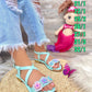 hermosas sandalias para niña