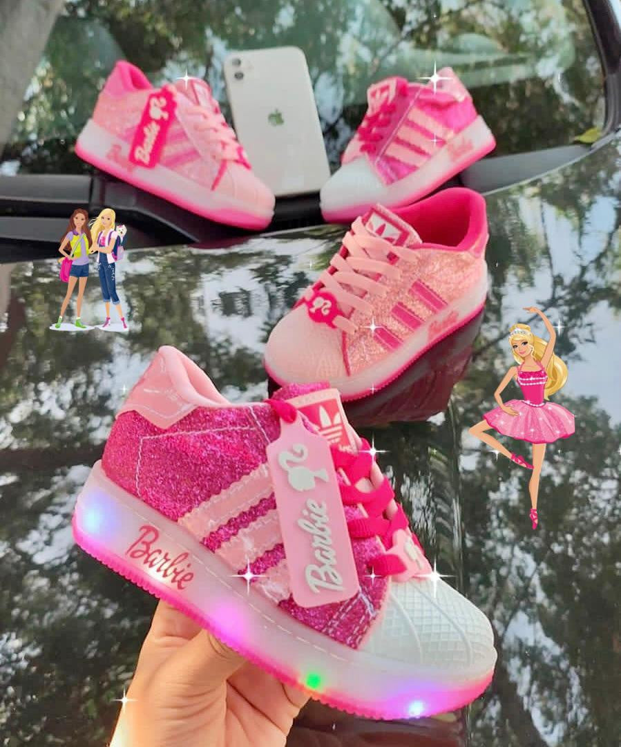 ADIDAS SUPER STARS - LUCES  EDITION BARBIE ✨